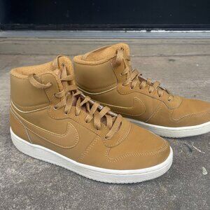 Nike Women's 6.5 Ebernon Mid SE Sneakers in "Wheat" AV2478-700